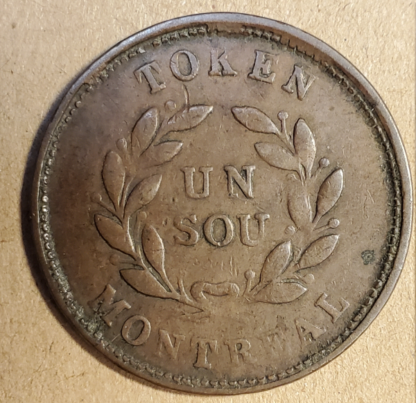 LC-40A3 Token montreal un sou - Image 2