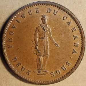 PC-4 Quebec bank Penny Token