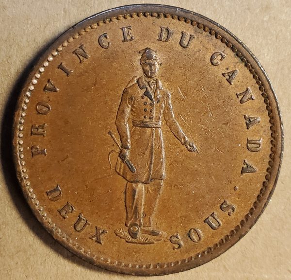 PC-4 Quebec bank Penny Token