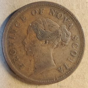 NS-2D2 Victoria One Penny Token 1843