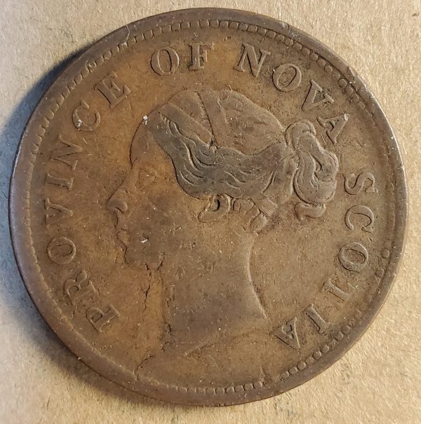 NS-2D2 Victoria One Penny Token 1843