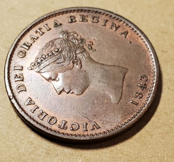 NB-1A2 New Brunswick half penny token #2 - Image 3