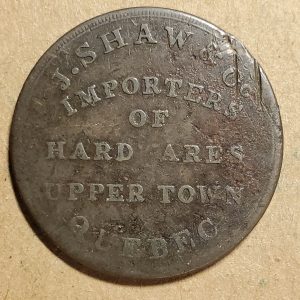 LC-19A1 J. Shaw & Co.  Importers of hardwares