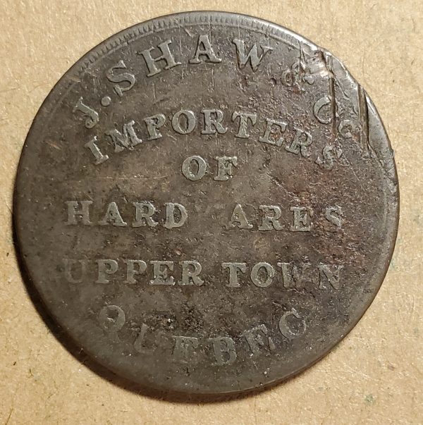LC-19A1 J. Shaw & Co.  Importers of hardwares