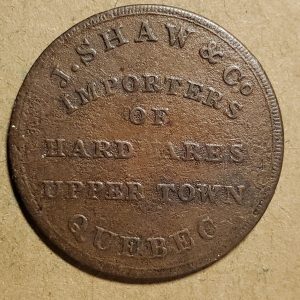 LC-19A1 J. Shaw & Co.  Importers of hardwares