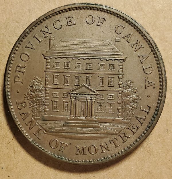 PC-2B Bank of Montreal penny token