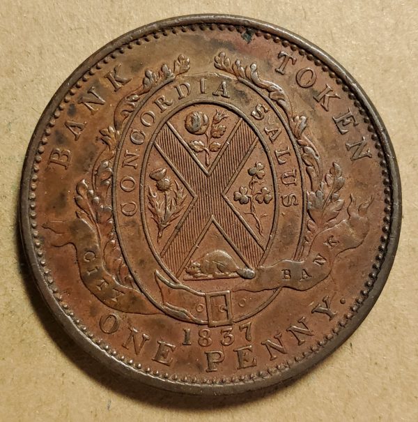 LC-9A2 One penny token – City Bank - Image 2